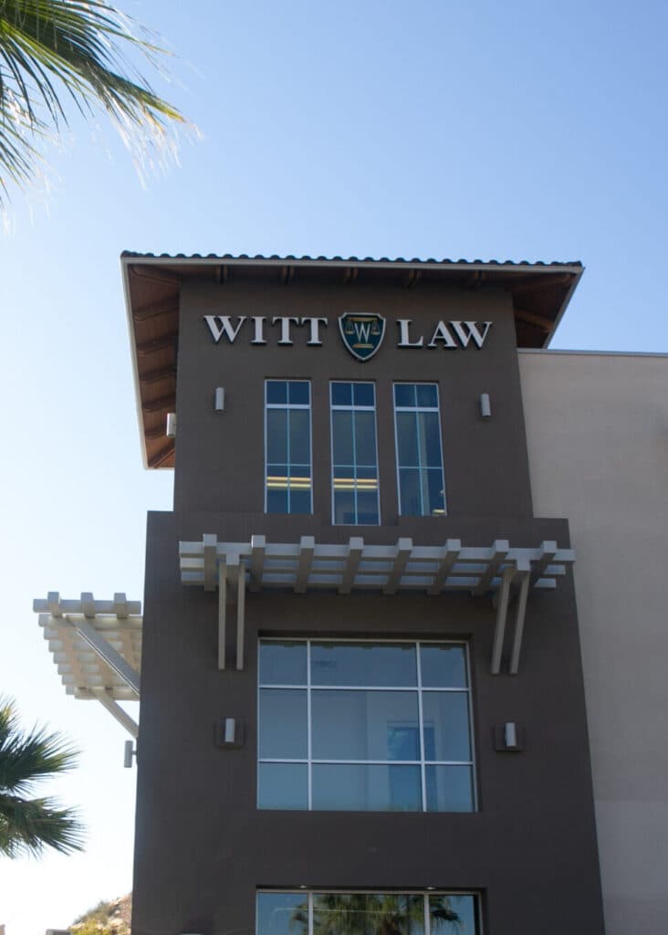 Witt Law office building on Bluff Street in St. George